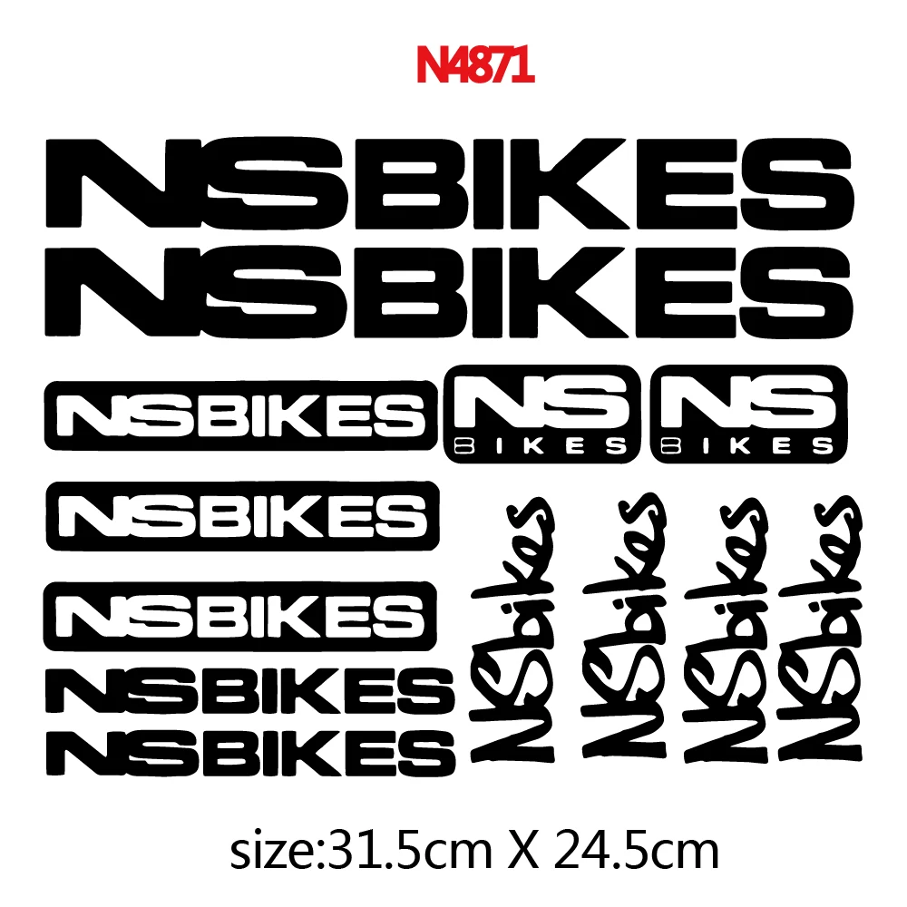 Fashion NS Bikes Stickers Cinelli For Road Bike Mountain Cycling Sticker MTB Bicycle Wheels Decal Protector Parts