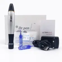 Горячая Проводной Dr. Pen Ultima A1-C Дерма ручка профессиональное оборудование для красоты Полуперманентная вышивка татуировки пистолет МТС$ PMS уход за кожей