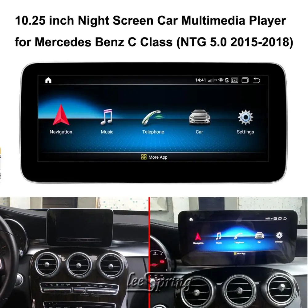 Модернизированный автомобильный Экран специально для Mercedes Benz C class W204 W205 NTG 4,0/4,5/5,0 автомобиля gps media player