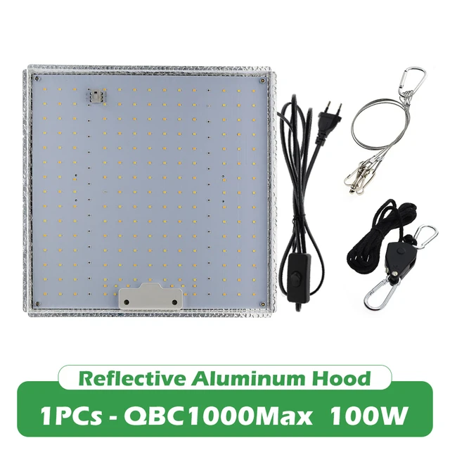 Samsung LM281B Quantum LED Grow Light 1000W Full Spectrum Phyto Lamp for Indoor Plants Flowers Greenhouse Seedlings Growth Light 1pcs - QBC1000Max