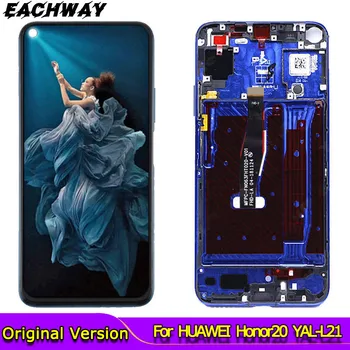 

Original Display for Huawei Honor 20 LCD Display Touch Screen Digitizer Panel With Frame for Huawei Honor 20 LCD Honor20 Display