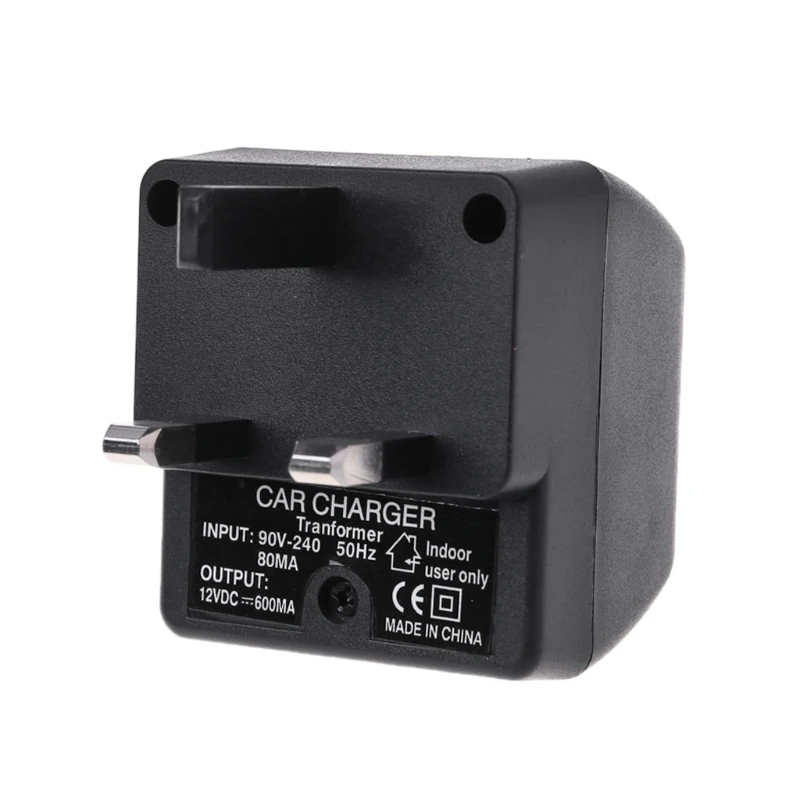 Cables Adapters & Sockets UK Plug 220V AC Power to 12V DC Car Cigarette Lighter Converter Supply Adapter Automobiles