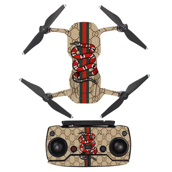 

Snake Texture Style Decal Skin Sticker For DJI Mavic Air Drone + Remote Controller + 3 Batteries Protection Film Cover A0312