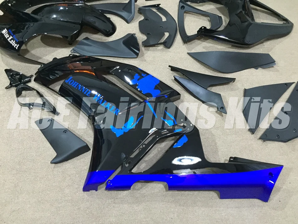 ABS Полный комплект обтекателя, пригодный для Kawasaki ZX6R 2007 2008 мотоцикл Обтекатели ZX-6R 07 08 Ninja 636 пользовательский комплект кузова