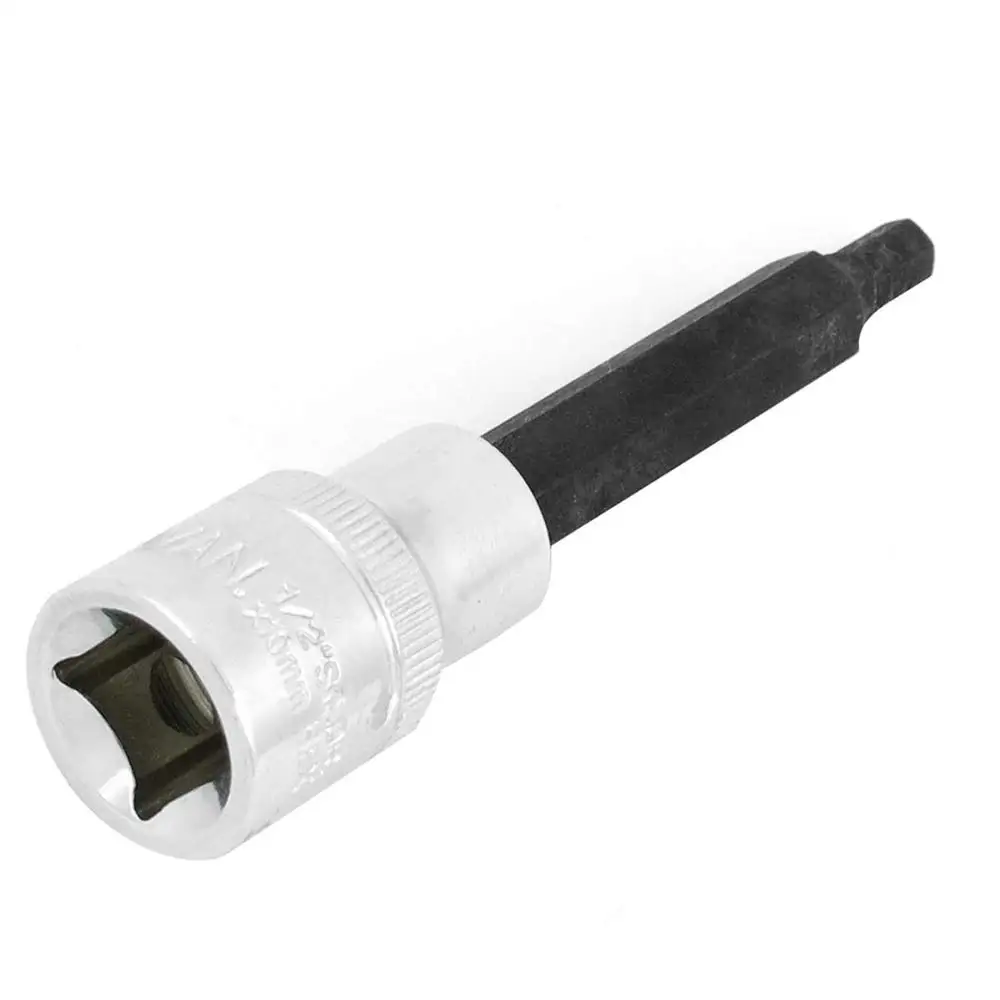 Utoolmart Новинка 1/" 100 мм длина привода шестигранные бит розетки набор H5~ H14 хром-ванадиевая сталь метрическая отвертка бит розетки