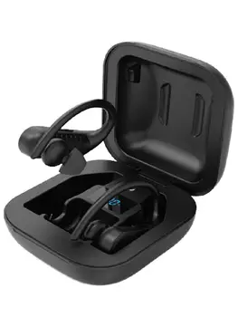 

New B1 Sports Bluetooth Headset Digital Display Screen Ear-hung Waterproof TWS 5.0 Wireless Bluetooth Headphones
