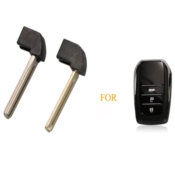 

Kutery 50pcs Remote Car Key Keyless Emergency Insert Uncut Blade Blank For Toyota Highlander Land Cruiser RAV4