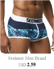 Men Denim Underwear 3D Sexy Boxer Jeans Shorts Classic Print Boxers Mens New Fashion Cowboy Underpants Trunks Brand Underpants boxer pants