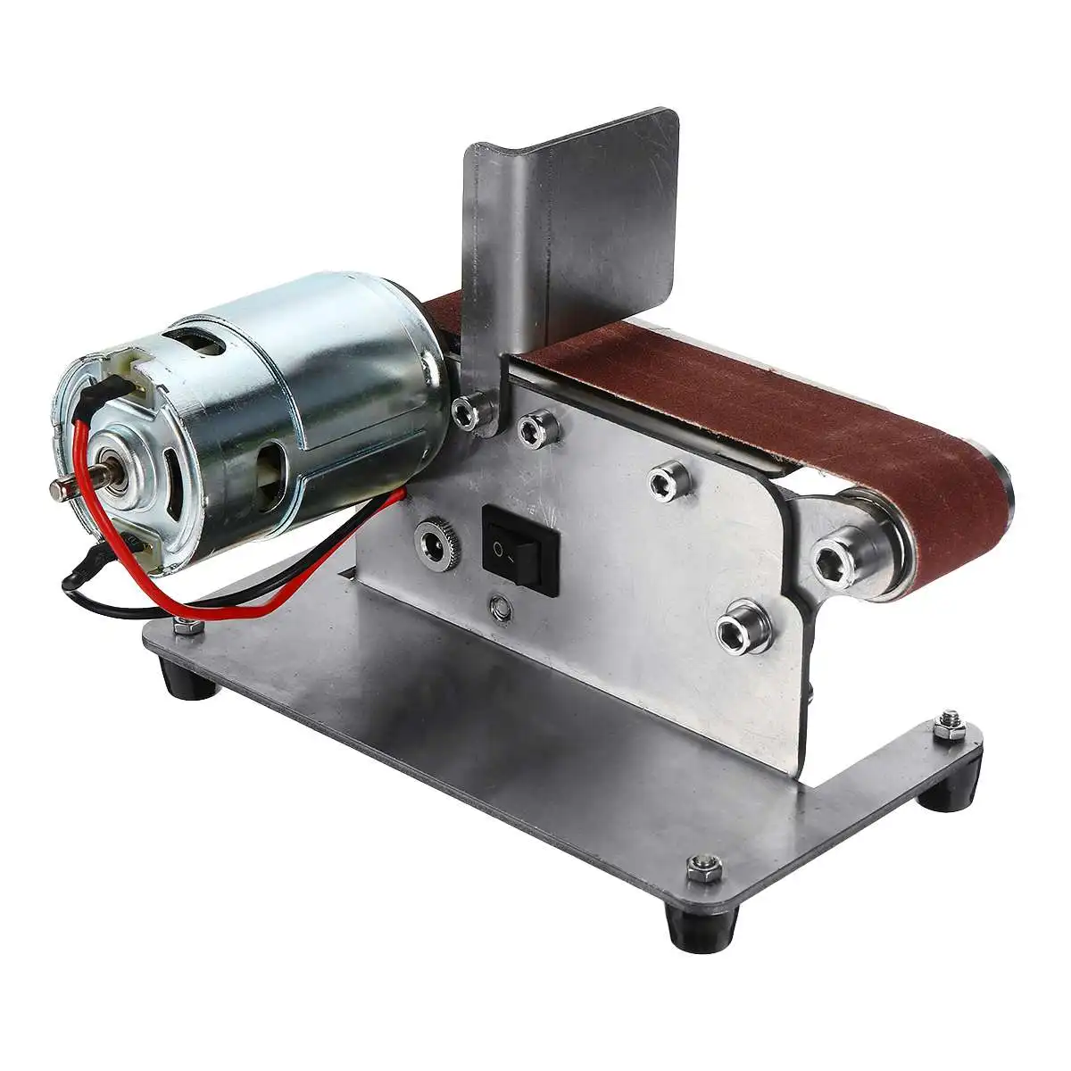 

Sander Belt Machine Electric Belt DIY Mini Sander Polishing Grinding Woodworking Machine Cutter Edges Sharpener Belt Sander