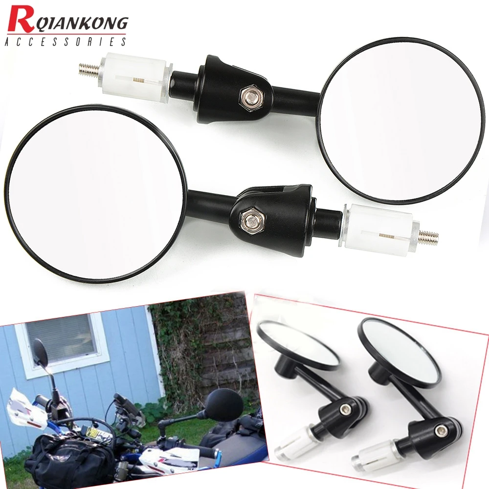 Для Kawasaki Z900 Z900RS Z800 Z1000 Z750 Yamaha TMAX R1 R6 FZ1 Moto CNC алюминиевые зеркала заднего вида для