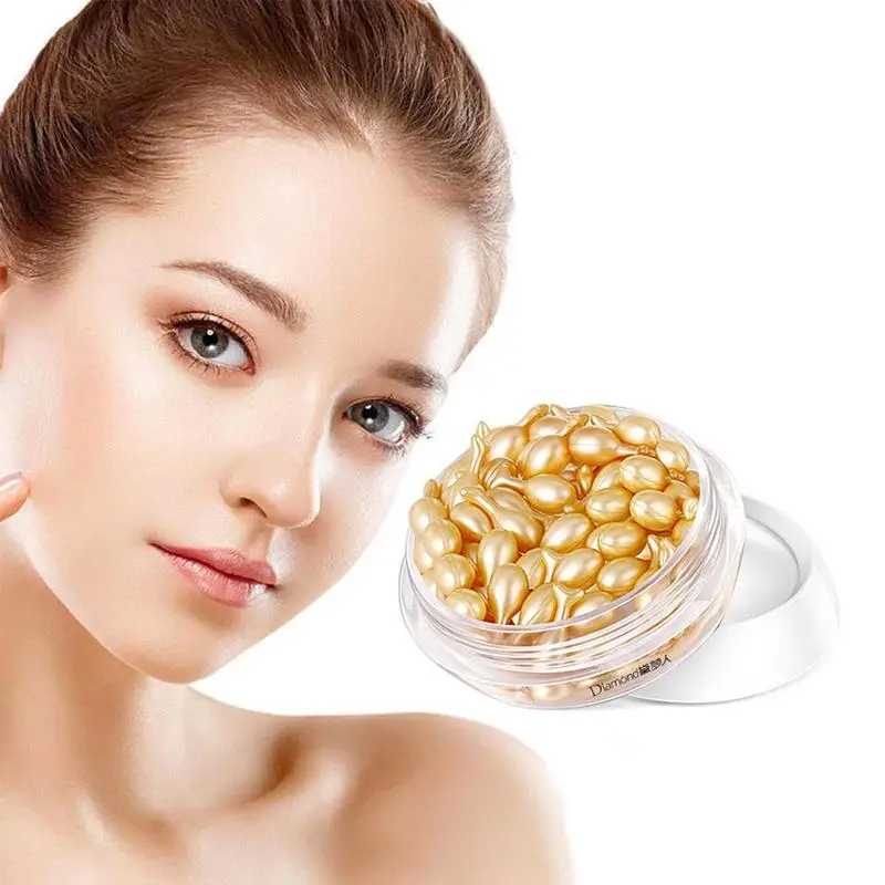 30Pcs/Bottle Hyaluronic Acid Essence Capsules Anti-aging Vitamin E Serum Spot Acne Removing Whitening Cream Essence Face Care 30Pcs/Bottle Hyaluronic Acid Essence Capsules Anti-aging Vitamin E Serum Spot Acne Removing Whitening Cream Essence Face Care