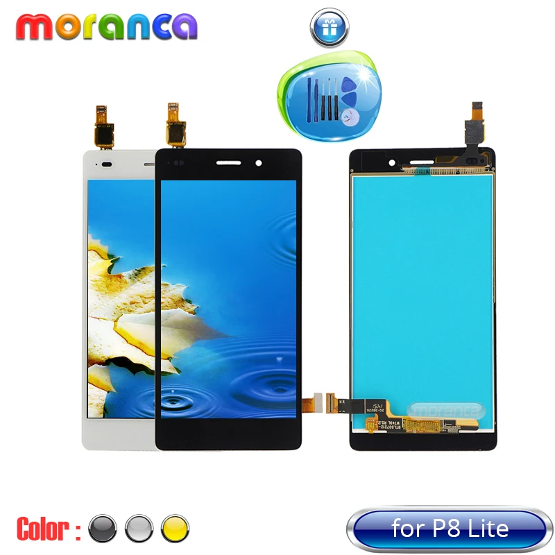 

5.0'' Screen for HUAWEI P8 Lite LCD Display with Touch Screen Digitizer for HUAWEI GRA-L09 P8 Lite ALE-L21 P8lite Display