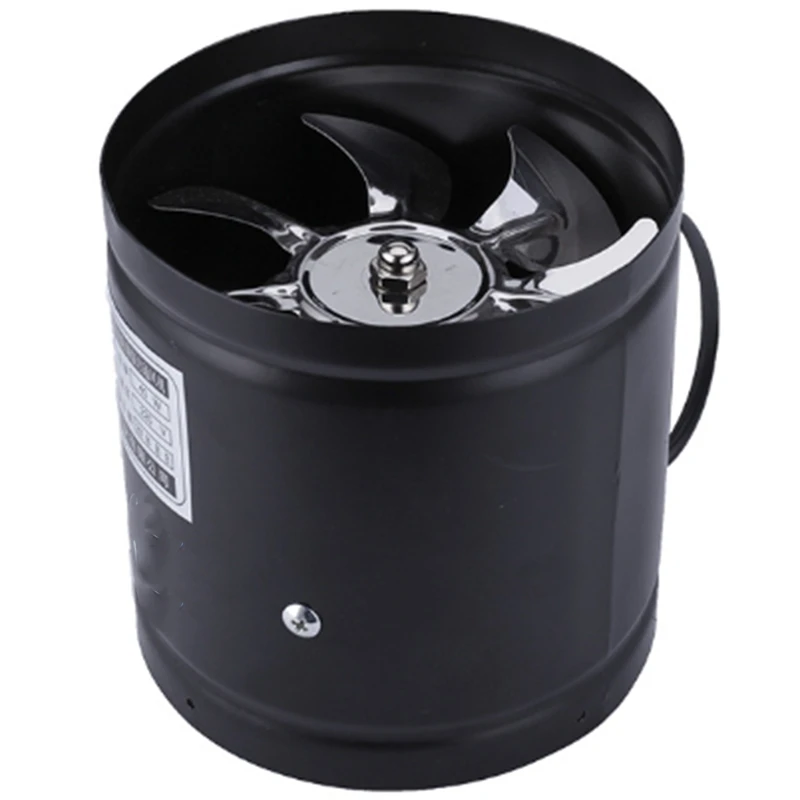 

4 Inch Inline Duct Fan Air Ventilator Metal Pipe Ventilation Exhaust Fan Mini Extractor Bathroom Toilet Wall Fan Duct Fan Access