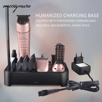 

Hair Trimmer European Regulations Metal Professional Hair Clipper Electric Cordless Hair Grooming Home Haircut 5ml Tondeuse