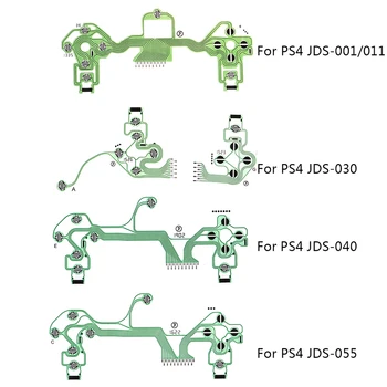 

Replacement Buttons Ribbon Circuit Board for PS4 Dualshock 4 Pro Slim Controller Conductive Film Keypad flex Cable PCB