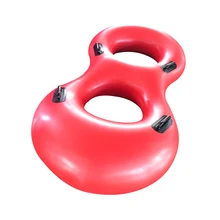 Надувное кольцо для плавания, двойное сиденье для взрослых и детей, утолщенный ПВХ матрас для бассейна, круг для Водного парка, игрушки для дрифтинга