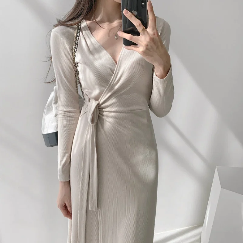 

Женское платье выше колена, элегантное приталенное черное платье в Корейском стиле, Бальное сексуальное, весна-лето 2021