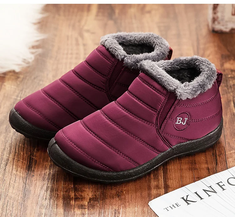 Woman Snow Boots Plush New Warm Ankle Boots For Women Winter Boots Waterproof Women Boots Female Winter Shoes Women Booties