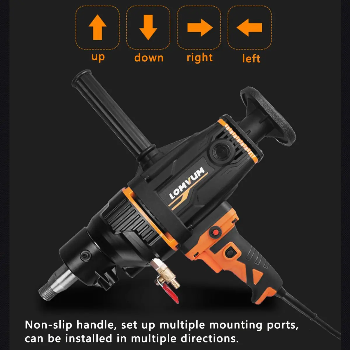 Kopen 2600W 280 Mm Elektrische Diamond Core Drilling Machine High Power Handheld Concrete Core Boor Machine Met Water Pomp Accessoires