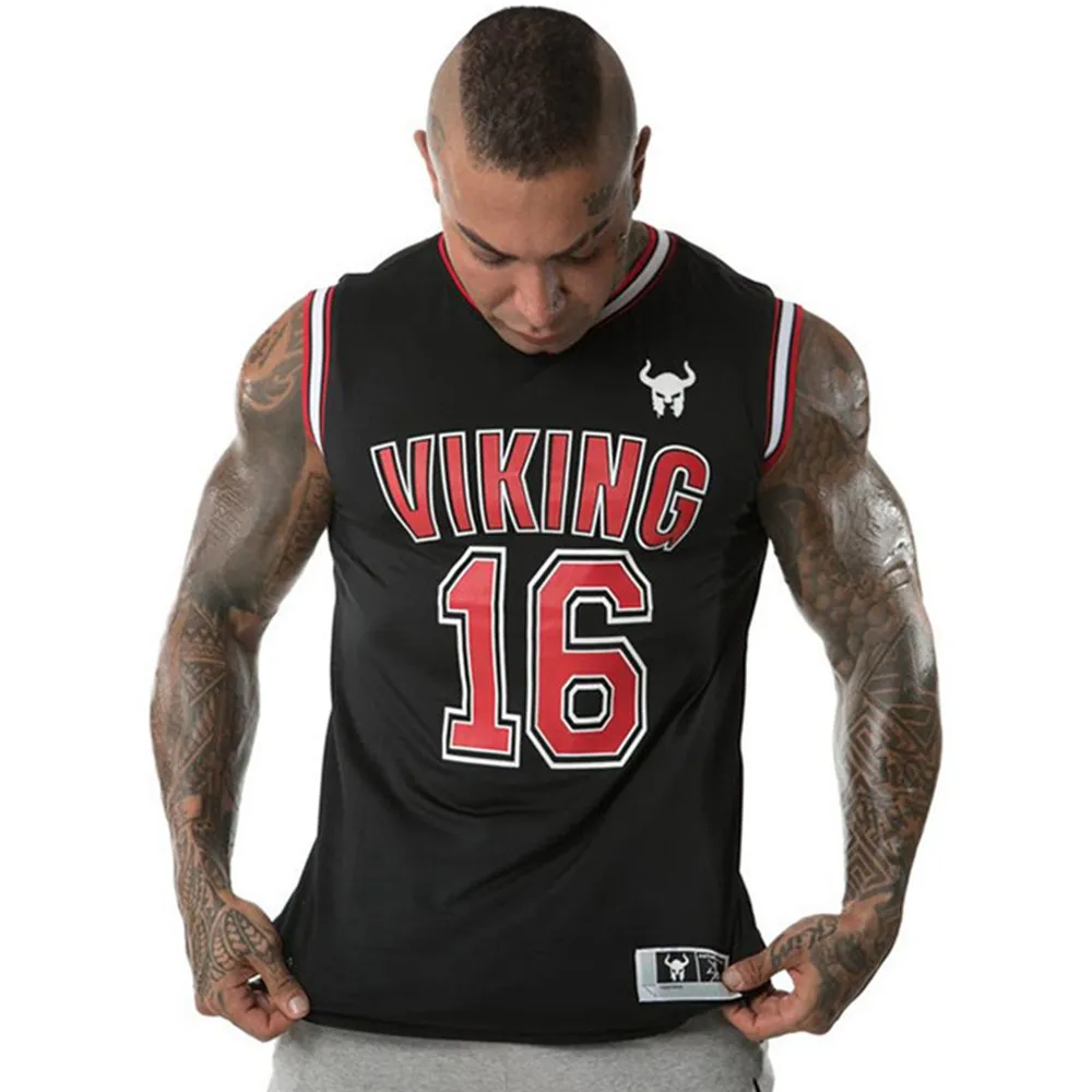

Bodybuilding Tank Tops Men Gyms Fitness Sleeveless Shirt Male New Stringer Singlet Summer Casual Fashion Printed Undershirt Vest