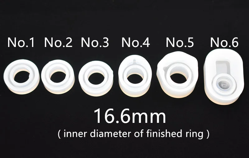 16.6mmring silicone mold