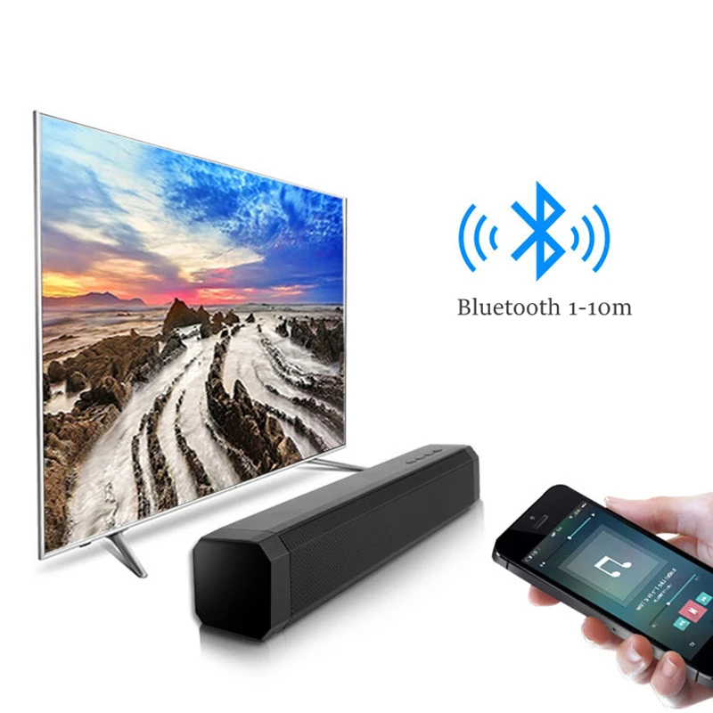 Bluetooth динамик со звуковая панель сабвуфера ТВ беспроводные компьютерные колонки