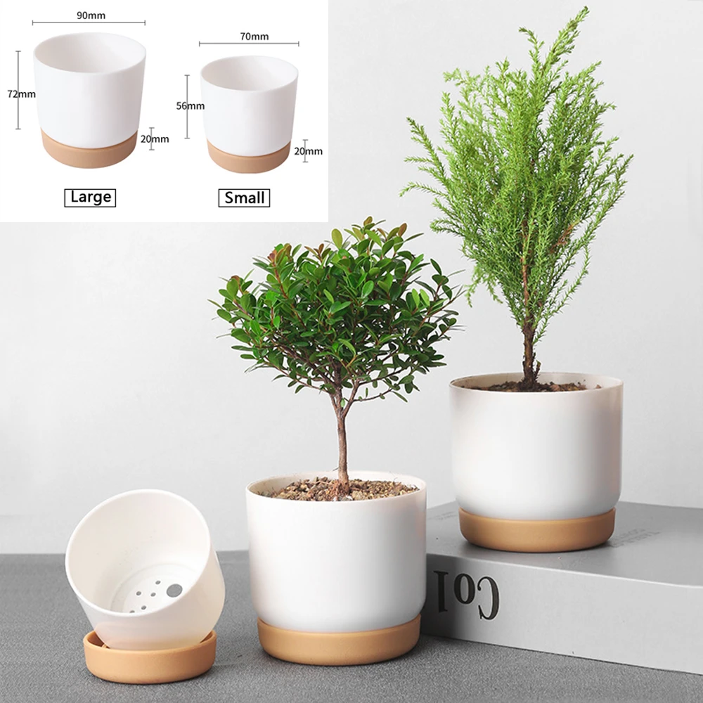 rust Houden piano 1Pc Self Watering Bloempot Automatische Wateropname Succulent Aquacultuur  Water Absorberende Bloempot 2 Laag Water Opslag Pot|Bloempotten &  Bloembakken| - AliExpress