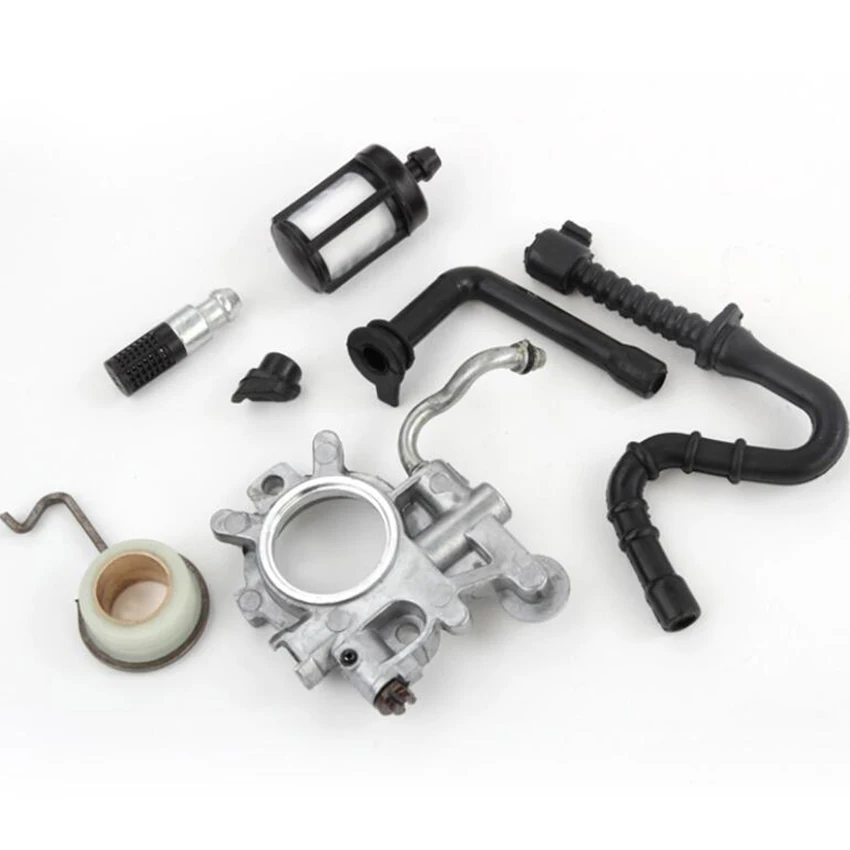 

Комплект червячного редуктора масляного насоса для бензопилы MS440, замена масляного фильтра, топливного фильтра, червячного редуктора масляного насоса