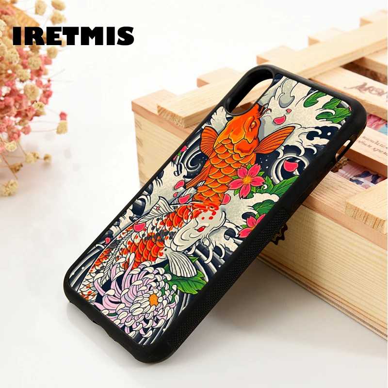 Iretmis 5 5S SE 6 6S Мягкий ТПУ силиконовый резиновый чехол для телефона iPhone 7 8 plus X Xs 11 Pro Max