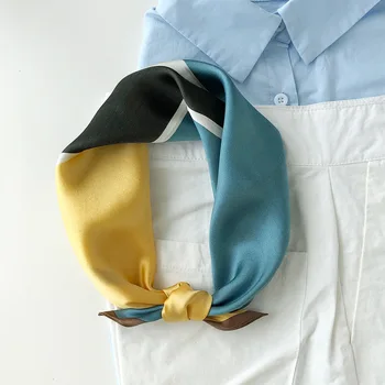 

2020 Real Hot Sale Women Adult Hijab Winter Square 100% Real Silk Scarves Scarf Bandana Brand Foulard Pashmina Poncho Shawls