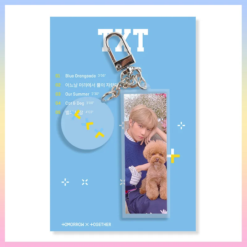 

[MYKPOP]TXT KeyChain - BEOMGYU Creative Metal/Acyric/PVC Accessories, KPOP Fans Collection SA19073115