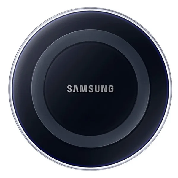 Black Оригинальное Беспроводное зарядное устройство samsung для Galaxy S6 G9200 S6 Edge G9250 Note 10 S10 S7 Note 8 Note 10 iPhone Xs Mi9 huawei mate Rs - Тип штекера: Black