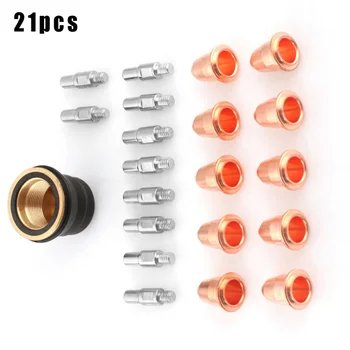 

Cutter Welding Accessories Consumables 21pcs Set Nozzle Equipment Parts