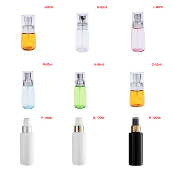 

1pcs Good Quality Practical 30-100ml Empty Perfume Spray Bottle Plastic Mist Spray Bottles