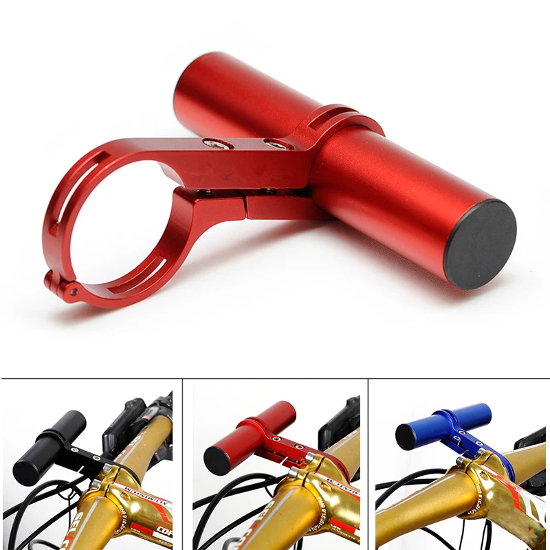 Bike handlebar extender extension carbon fiber bracket aluminum alloy clamp for bicycle speedometer headlight light lamp holder