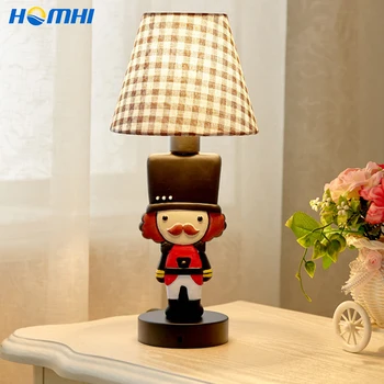 

Soldier Tafellamp candeeiro de mesa abajur para quarto study table de chevet utilidades domesticas criativas children captain