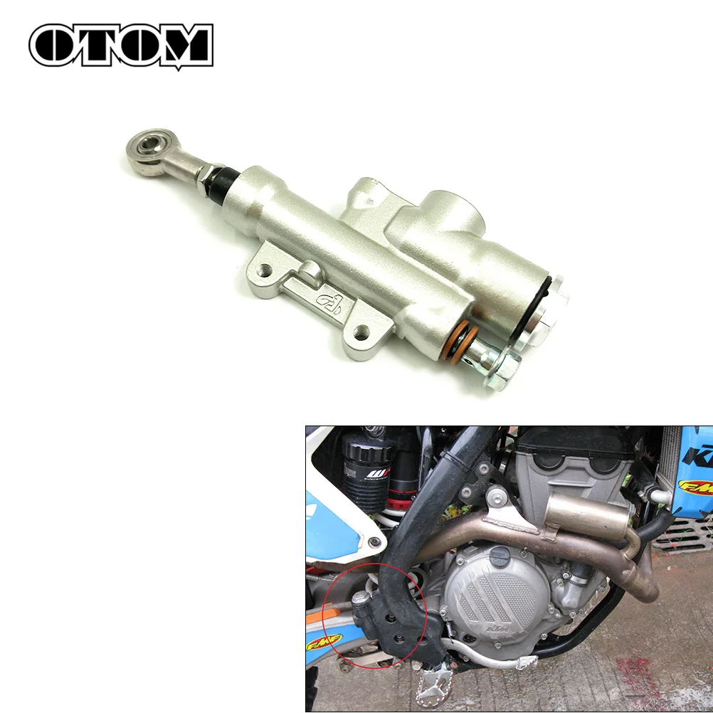 OTOM Motorcycle Rear Brake Front Pump Master Cylinder Aluminum Hydraulic Repair Part For KTM EXC XCF SMX XCW FC FE FS FX Bikes | Автомобили