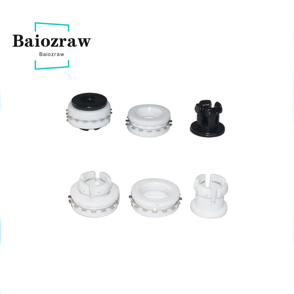 

3D Printer Parts Pneumatic Connector Plastic Buckle Quick Plug PTFE Pipe Connector End Cap Claw Suitable for 4mm 6mm Pipe