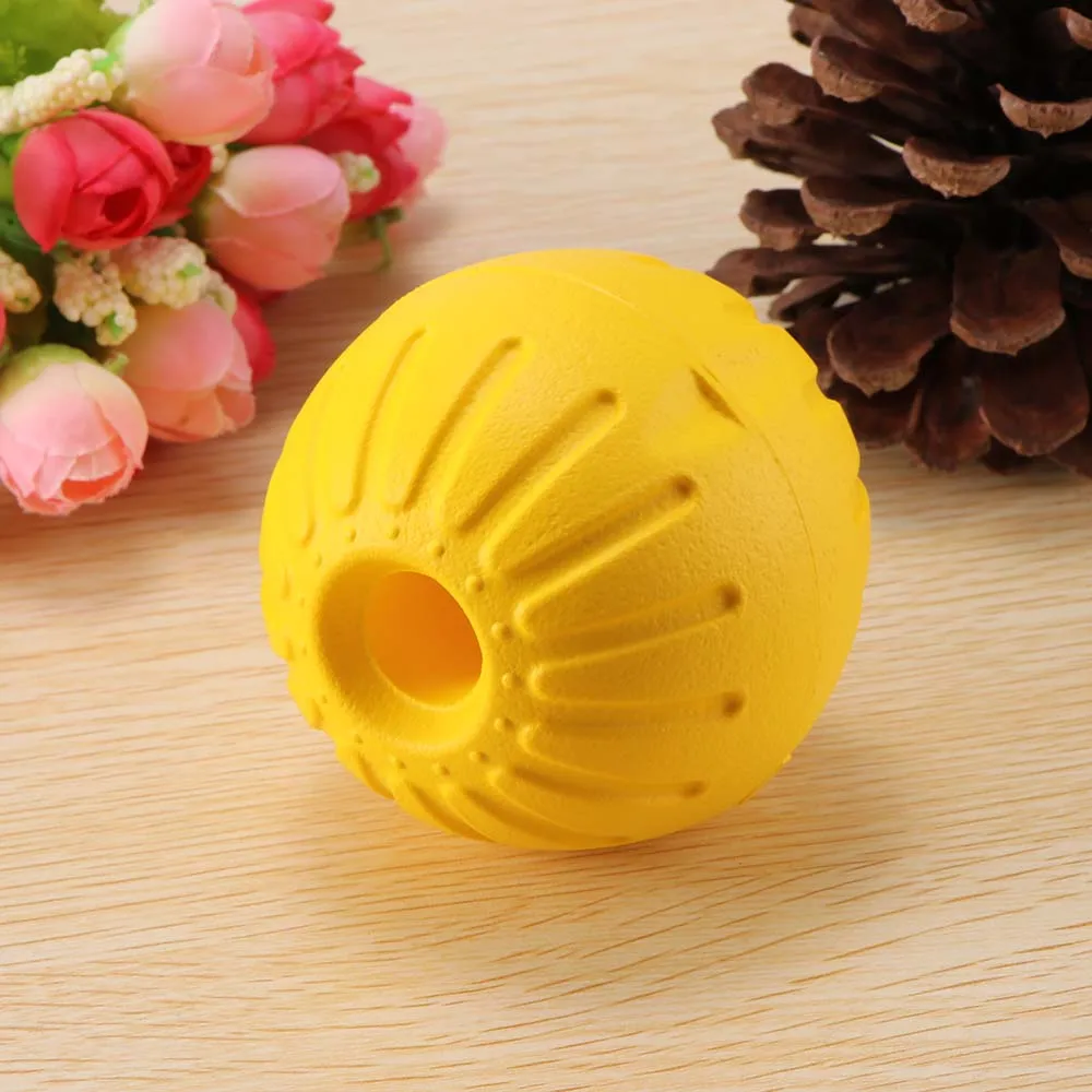 Портативный EVA шар полый укуса упорное животное собака обучение игры выборки