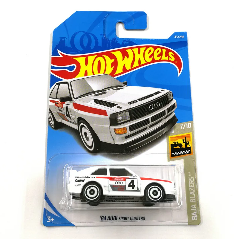 Hot Wheels 1:64 Car 2019 NO.43-83 AUDI HONDA FORT CHEVY DODGE Metal Diecast Model Car Kids Toys Gift