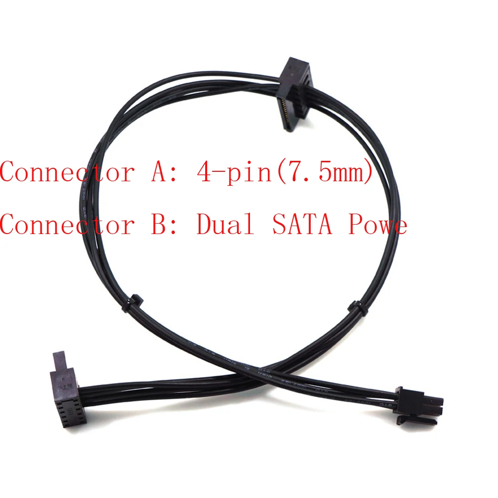 Dell мини 6 Pin до 2 SATA 15PIn Питание кабель для Vostro 3070 3670/lenovo 4 контактный разъем Dual HDD SSD ODD