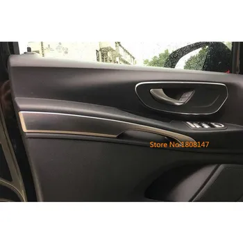 

For Mercedes Benz Vito W447 2017 2018 2019 Car Door Interior Window Handrail Panel Armrest Cover Trim Frame Molding
