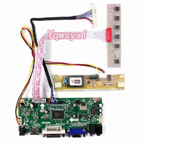 Yqwsyxl Control Board Monitor Kit For Hsd170mgw1-b00 Hsd170mgw1-b01 Hdmi +  Dvi + Vga Lcd Led Screen Controller Board Driver - Tablet Lcds & Panels -  