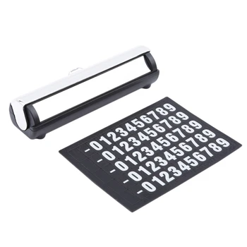 

Car Phone Number Stop Car Signs Car Hidden Temporary Parking Number PlateCar Accessories Tools