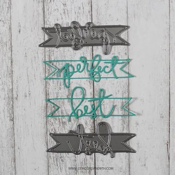 

Letter Metal Stencil Metal Cutting Dies For DIY Scrapbooking Paper Card Craft Dies