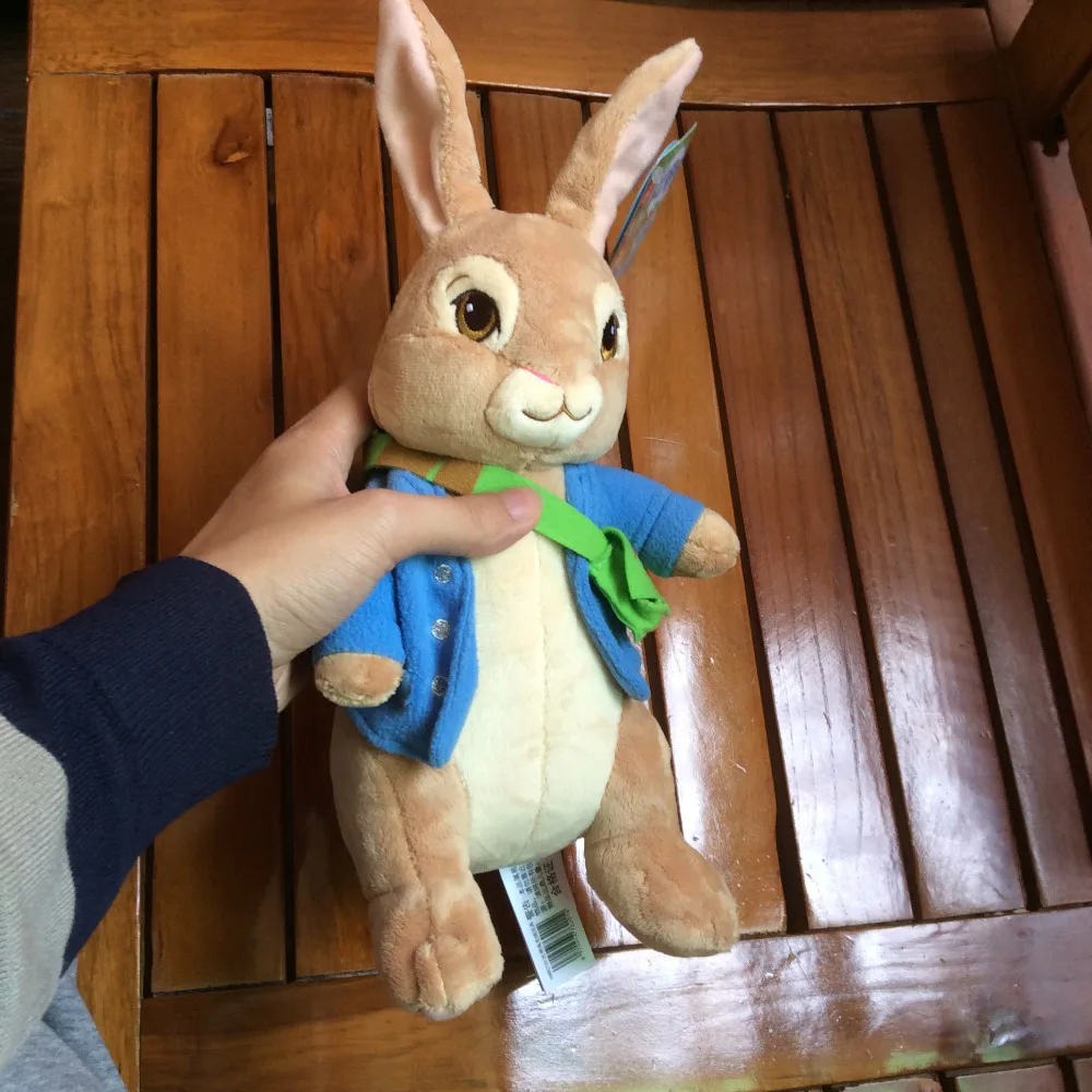 

1Pcs Good quality 30cm Peter Rabbit figure Plush Stuffed Dolls Toys