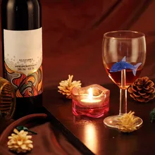 Домашний дельфин, бокал для красного вина, бутылка для вина, хрустальные вечерние бокалы, бокалы для вина, хрустальные бокалы для воды, petacas para alcol