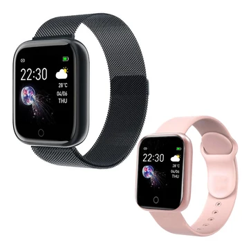 

2020 Smart Watch Men Women I5 Heart Rate Blood Pressure Fitness Tracker Sports Smartwatch for Apple Xiaomi Watch For Android IOS