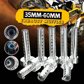 

Motorcycle Can DB Killer Silencer Noise Sound Eliminator Exhaust Pipe Adjustable Muffler Silencer 35mm/42mm/45mm/48mm/60mm