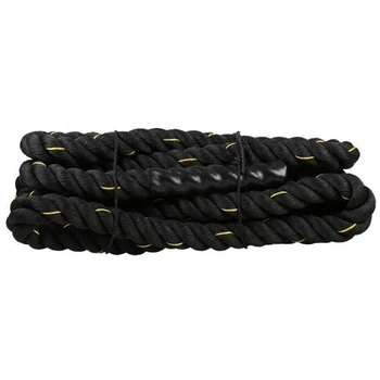 

25mm Fitness Heavy Jump Rope Skipping Ropes Power Training Improve Strength Building Muscle eter